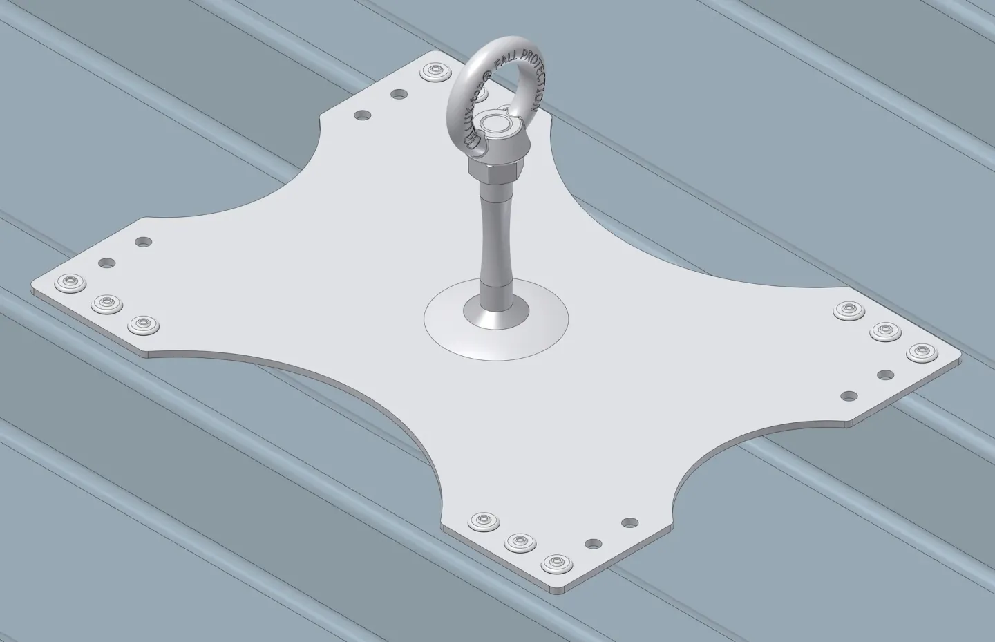 Anschlagpunkte zur Absturzsicherung LUX-top® Anschlagpunkte zur Absturzsicherung LUX-top®