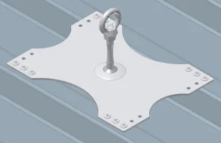 Anschlagpunkte zur Absturzsicherung LUX-top® Anschlagpunkte zur Absturzsicherung LUX-top®