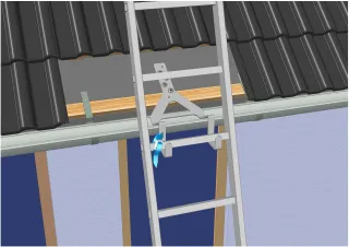 Leitersicherungen für Flach- und Steildächer LUX-top® LS Leitersicherungen für Flach- und Steildächer LUX-top® LS