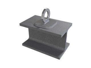 LUX-top WLD - Anschlagpunkt zum Anschweißen an Stahl