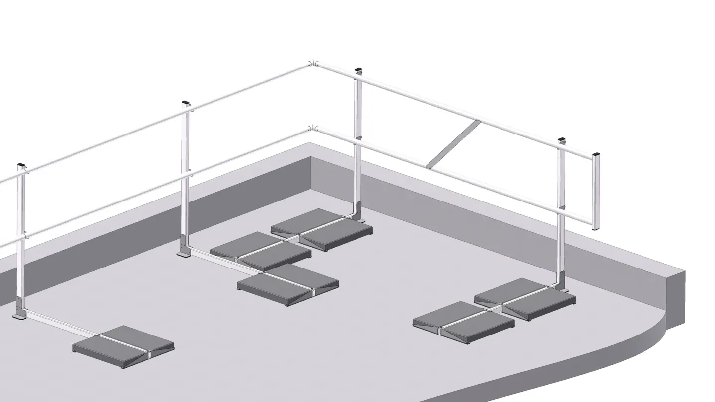 Seitenschutzsysteme und Geländer LUX-top® G-T Seitenschutzsysteme und Geländer LUX-top® G-T