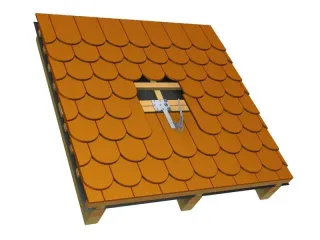 Sicherheitsdachhaken für geneigte Dächer LUX-top® SDH Sicherheitsdachhaken für geneigte Dächer LUX-top® SDH