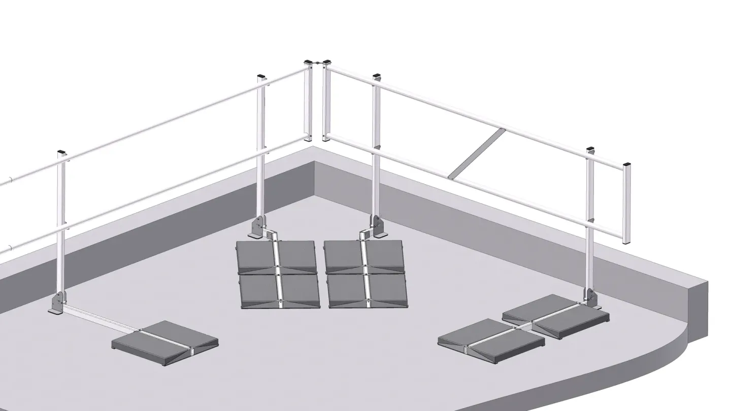 Seitenschutzsysteme und Geländer LUX-top® G-T Seitenschutzsysteme und Geländer LUX-top® G-T