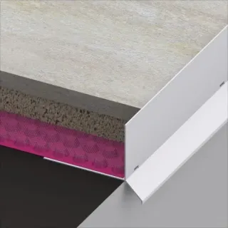 Winkel- und Drainageprofile für Balkon und Terrasse Winkel- und Drainageprofile für Balkon und Terrasse