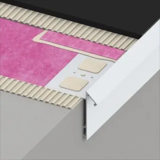 Winkel- und Drainageprofile für Balkon und Terrasse Winkel- und Drainageprofile für Balkon und Terrasse