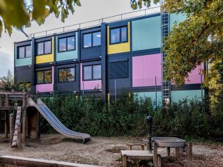 Inklusive Schule in Modulbau
