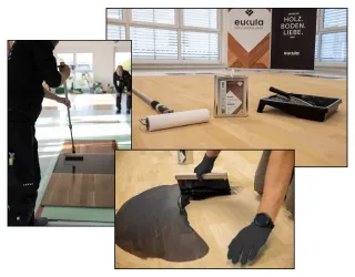 eukula: Gestalten, Schützen und Pflegen von Holz- und Korkböden eukula: Gestalten, Schützen und Pflegen von Holz- und Korkböden