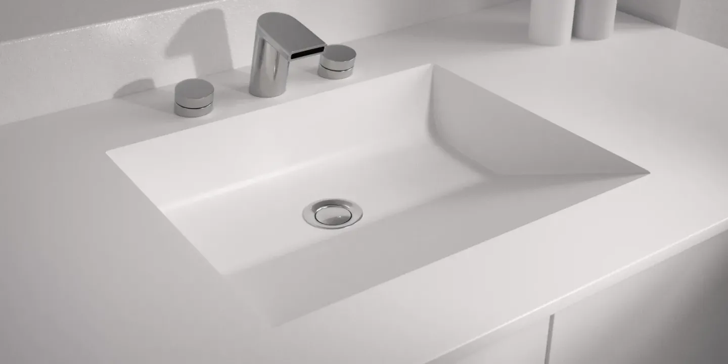 Individuelle Waschbecken und Waschtische aus Mineralwerkstoff Individuelle Waschbecken und Waschtische aus Mineralwerkstoff