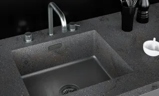 Spülbecken aus Mineralwerkstoff Spülbecken aus Mineralwerkstoff
