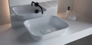 Individuelle Waschbecken und Waschtische aus Mineralwerkstoff Individuelle Waschbecken und Waschtische aus Mineralwerkstoff