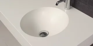 Individuelle Waschbecken und Waschtische aus Mineralwerkstoff Individuelle Waschbecken und Waschtische aus Mineralwerkstoff