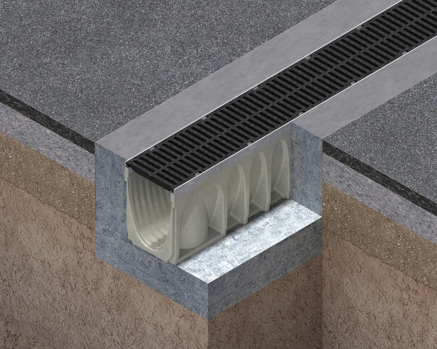 Entwässerungsrinnen für Hochbau, Tiefbau und technische Entwässerung Entwässerungsrinnen für Hochbau, Tiefbau und technische Entwässerung