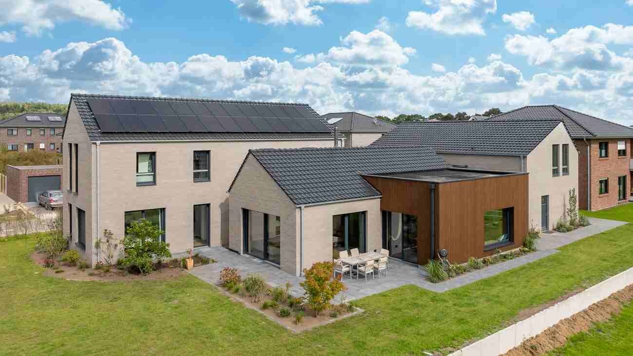 Moderne Tondachziegel