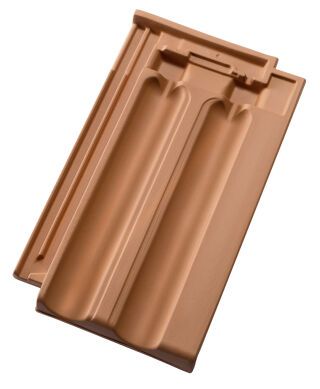 Doppelmulden-Falzziegel Z2 Flächenziegel Jacobi Dachziegel - Doppelmulden-Falzziegel Z2 Flächenziegel