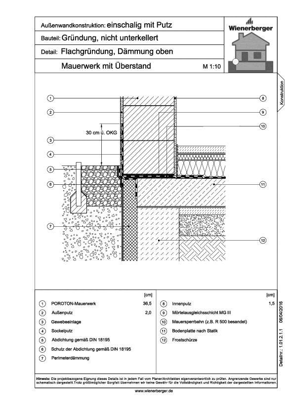 wienerberger - Außenwände monolithisch