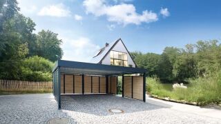 Vielfältige Carportlösungen: Flachdach, Anbau & mehr