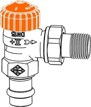 IMI HEIMEIER Thermostat-Ventilunterteil Eclipse IMI Hydronic Engineering Deutschland - IMI HEIMEIER Thermostat-Ventilunterteil Eclipse