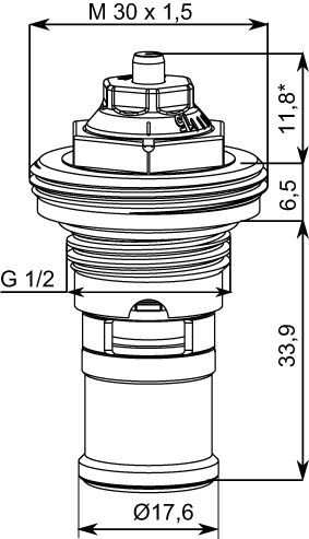IMI HEIMEIER Thermostat-Oberteil Eclipse IMI Hydronic Engineering Deutschland - IMI HEIMEIER Thermostat-Oberteil Eclipse