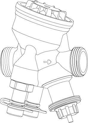 IMI TA Regel- u. Regulierventil TA-COMPACT-P IMI Hydronic Engineering Deutschland - IMI TA Regel- u. Regulierventil TA-COMPACT-P