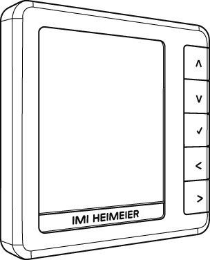 IMI HEIMEIER Raumthermostat programmierbar IMI Hydronic Engineering Deutschland - IMI HEIMEIER Raumthermostat programmierbar (GTIN: 4024052053704, HAN: 1500-07.500)
