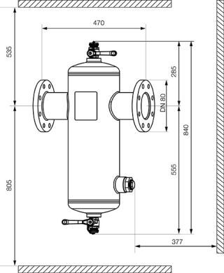 IMI PNEUMATEX Abscheider Zeparo Cyclone Max ZCX IMI Hydronic Engineering Deutschland - IMI PNEUMATEX Abscheider Zeparo Cyclone Max ZCX