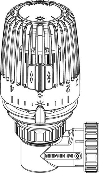 IMI HEIMEIER Thermostat-Kopf Set WK IMI Hydronic Engineering Deutschland - IMI HEIMEIER Thermostat-Kopf Set WK (GTIN: 4024052278718, HAN: 7300-00.500)