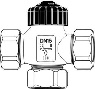 IMI HEIMEIER Dreiwege-Umschaltventil IMI Hydronic Engineering Deutschland - IMI HEIMEIER Dreiwege-Umschaltventil