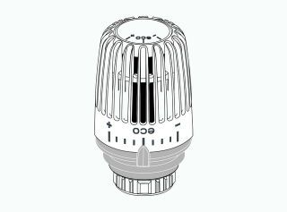 IMI HEIMEIER Thermostat-Kopf K eco IMI Hydronic Engineering Deutschland - IMI HEIMEIER Thermostat-Kopf K eco