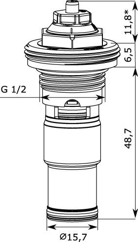 IMI HEIMEIER Thermostat-Oberteil Eclipse IMI Hydronic Engineering Deutschland - IMI HEIMEIER Thermostat-Oberteil Eclipse
