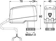 IMI TA Digitaler Stellantrieb TA-Slider160 IMI Hydronic Engineering Deutschland - IMI TA Digitaler Stellantrieb TA-Slider160