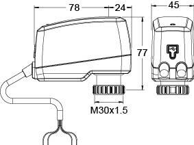 IMI TA Digitaler Stellantrieb TA-Slider160 IMI Hydronic Engineering Deutschland - IMI TA Digitaler Stellantrieb TA-Slider160