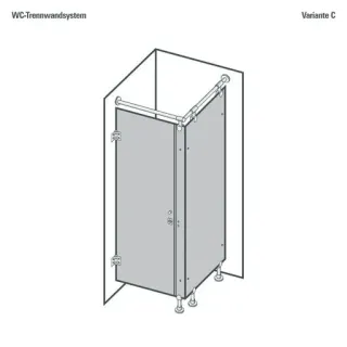 HEILER Glas-Trennwandsysteme: rahmenlose WC-Trennwände, Urinal-Trennwände HEILER Glas-Trennwandsysteme: rahmenlose WC-Trennwände, Urinal-Trennwände