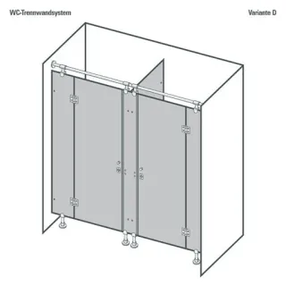 HEILER Glas-Trennwandsysteme: rahmenlose WC-Trennwände, Urinal-Trennwände HEILER Glas-Trennwandsysteme: rahmenlose WC-Trennwände, Urinal-Trennwände