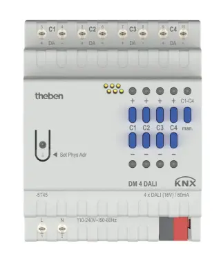 KNX Komponenten von Theben für die Gebäudeautomation KNX Komponenten von Theben für die Gebäudeautomation