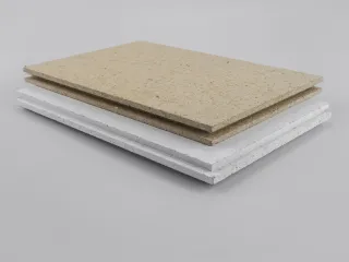 Zementspanplatten im Innenbereich für Fußböden, Wände, Decken und Möbel Zementspanplatten im Innenbereich für Fußböden, Wände, Decken und Möbel
