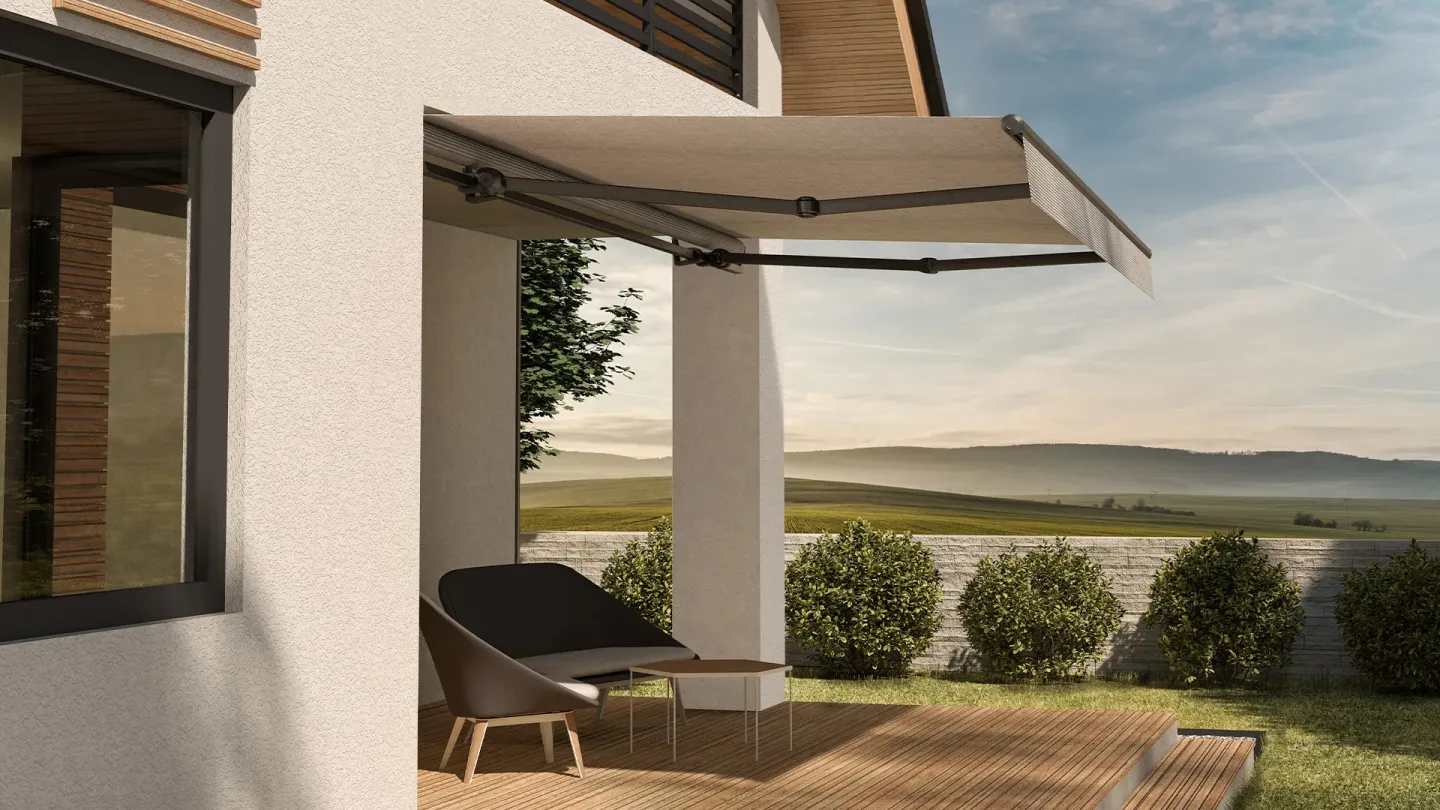 Gelenkarmmarkisen als Sonnenschutz für Terrassen und Balkone Gelenkarmmarkisen als Sonnenschutz für Terrassen und Balkone