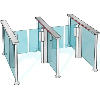 Sensorschleusen, Sensorpassagen Sensorschleusen, Sensorpassagen