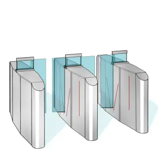 Sensorschleusen, Sensorpassagen Sensorschleusen, Sensorpassagen