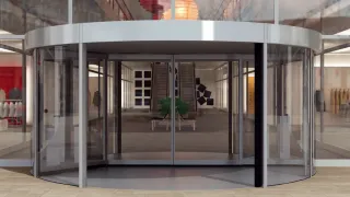 Automatische Karusselltüren Automatische Karusselltüren