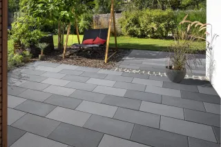 Terrassenplatten aus Beton von KANN Terrassenplatten aus Beton von KANN