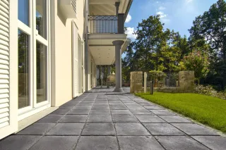 Terrassenplatten aus Beton von KANN Terrassenplatten aus Beton von KANN