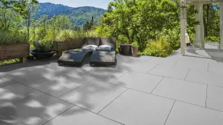 Terrassenplatten aus Beton von KANN Terrassenplatten aus Beton von KANN