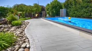 Terrassenplatten aus Beton von KANN Terrassenplatten aus Beton von KANN