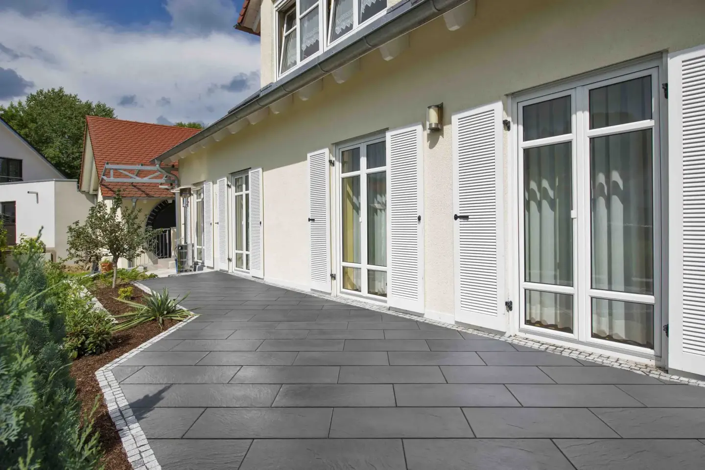 Terrassenplatten aus Beton von KANN Terrassenplatten aus Beton von KANN