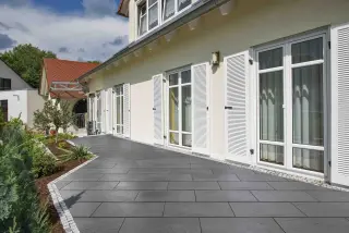 Terrassenplatten aus Beton von KANN Terrassenplatten aus Beton von KANN