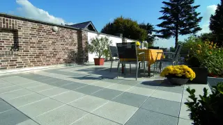 Terrassenplatten aus Beton von KANN Terrassenplatten aus Beton von KANN