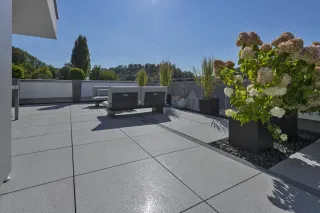 Terrassenplatten aus Beton von KANN Terrassenplatten aus Beton von KANN