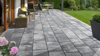 Terrassenplatten aus Beton von KANN Terrassenplatten aus Beton von KANN
