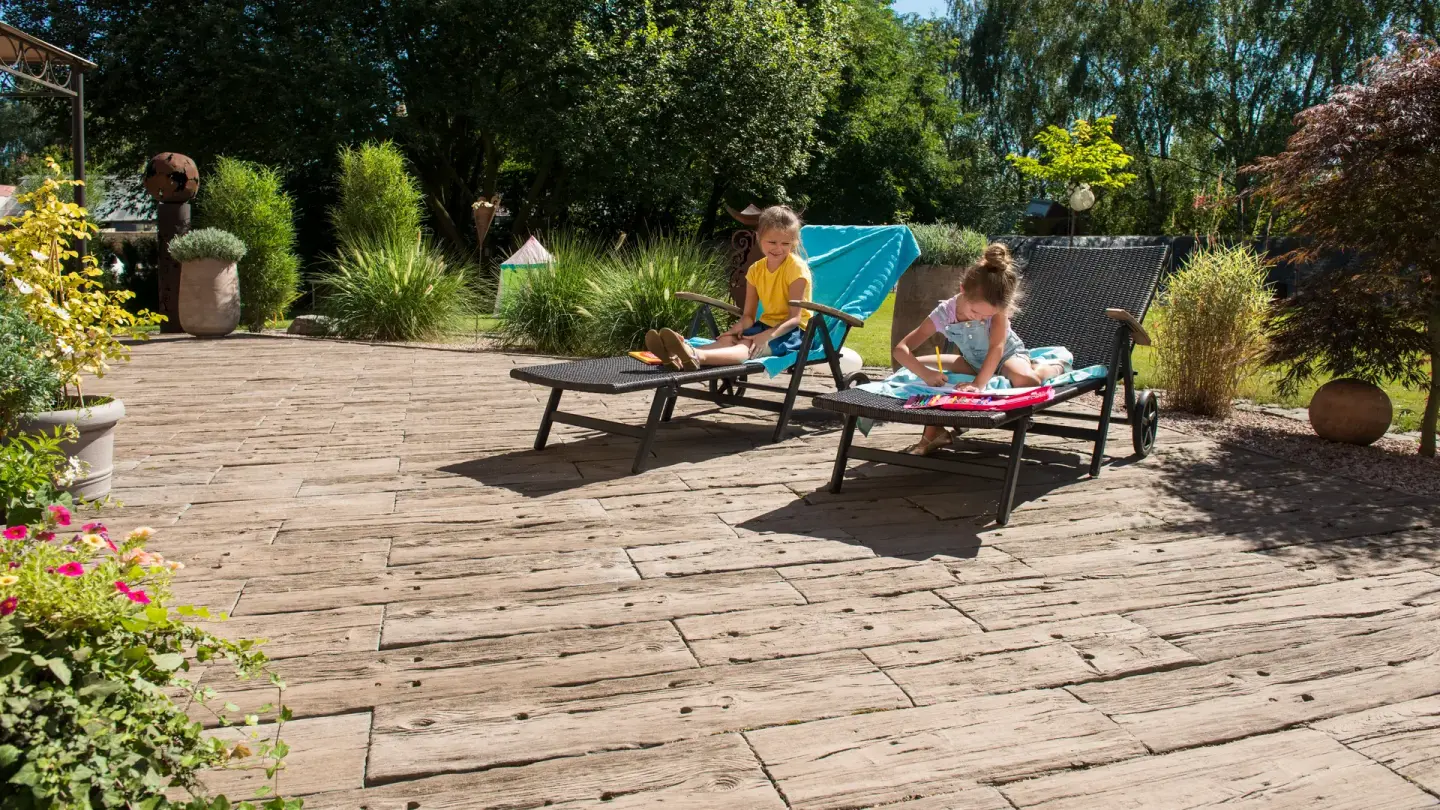 Terrassenplatten aus Beton von KANN Terrassenplatten aus Beton von KANN