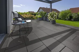 Terrassenplatten aus Beton von KANN Terrassenplatten aus Beton von KANN